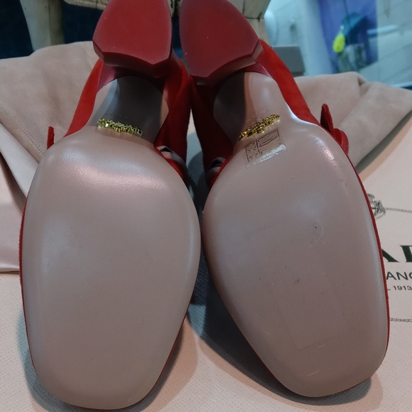 NWOT Authentic Prada Calf Boots Sz 8 - Picture 8 of 16